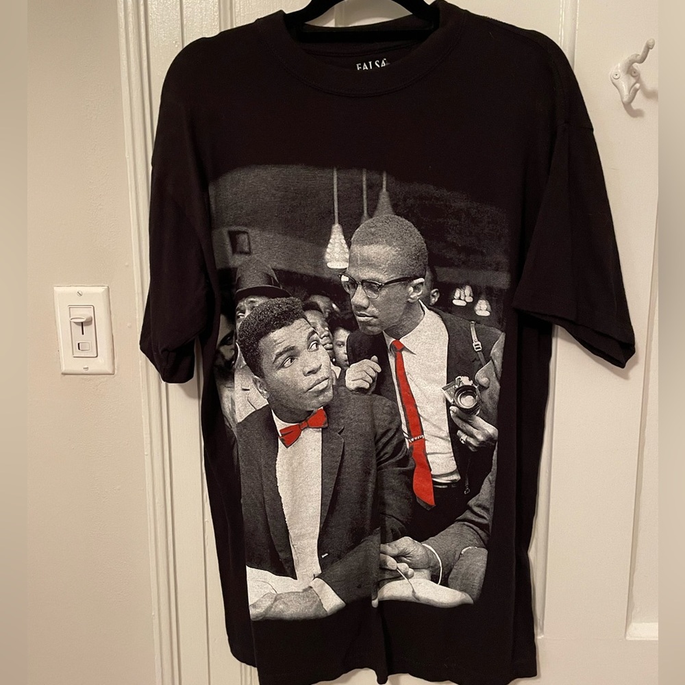 Muhammad Ali Malcolm X T shirt